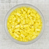 0404FR Quarter Tila Beads - Matte Yellow - Mack & Rex