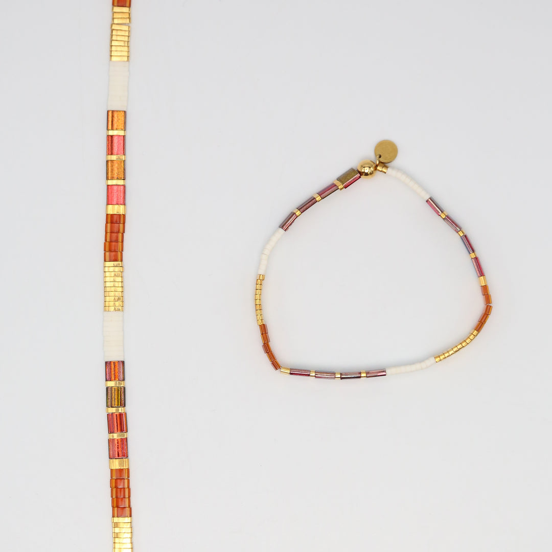 AMBER ROMANCE - Tila Bracelet Making Kit - 3 Bracelets