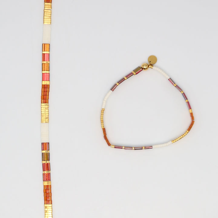 AMBER ROMANCE - Tila Bracelet Making Kit - 3 Bracelets