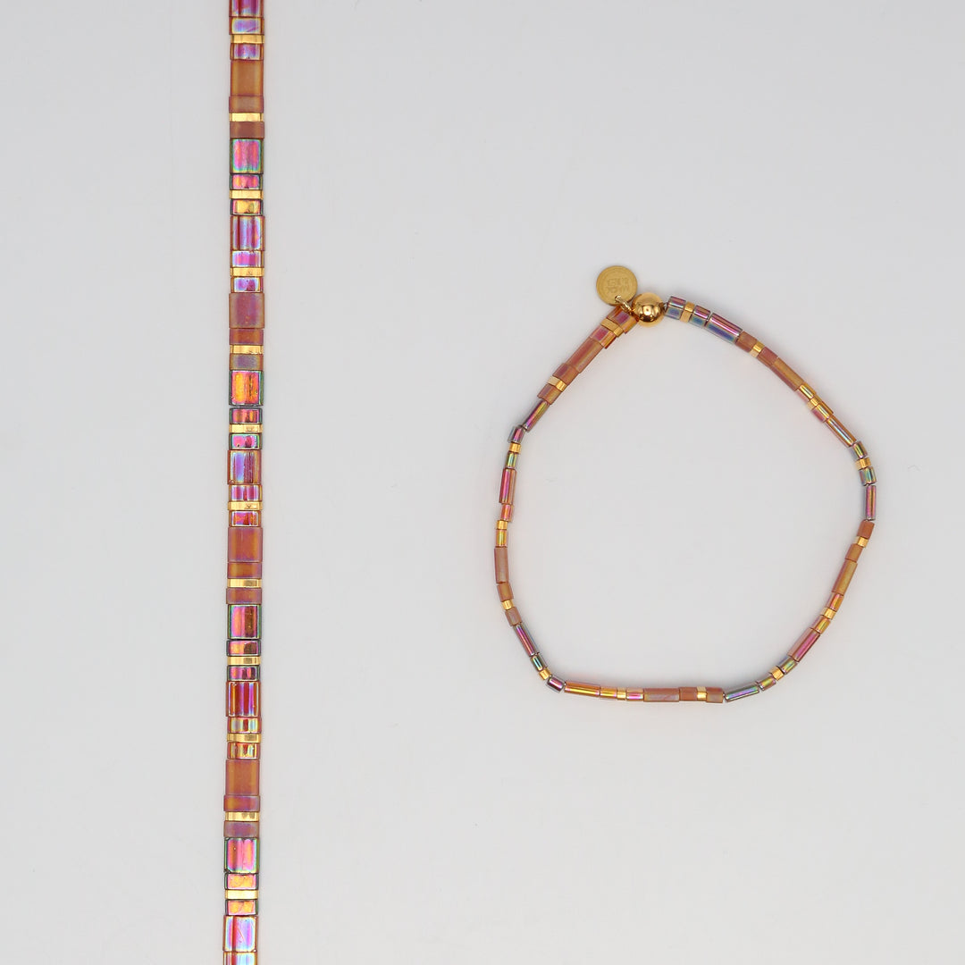 AMBER ROMANCE - Tila Bracelet Making Kit - 3 Bracelets