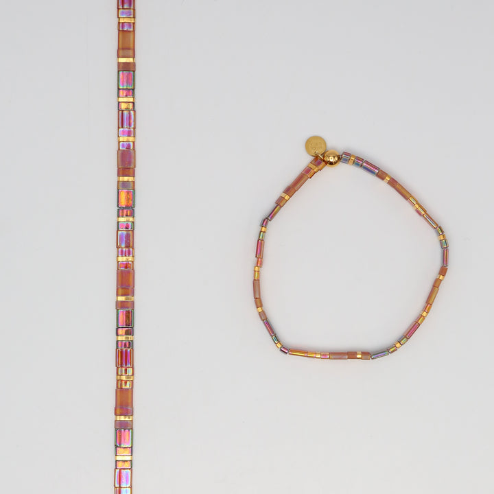 AMBER ROMANCE - Tila Bracelet Making Kit - 3 Bracelets