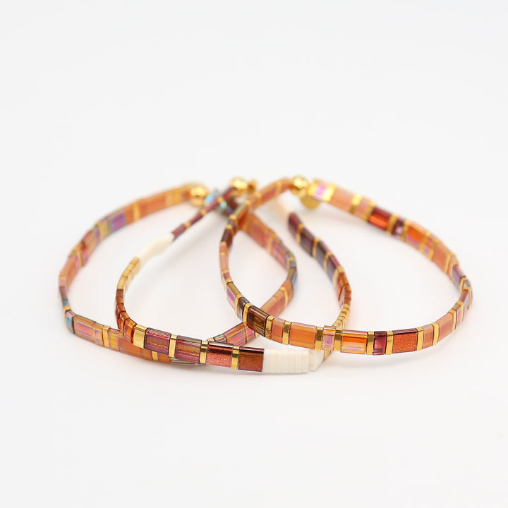 AMBER ROMANCE - Tila Bracelet Making Kit - 3 Bracelets