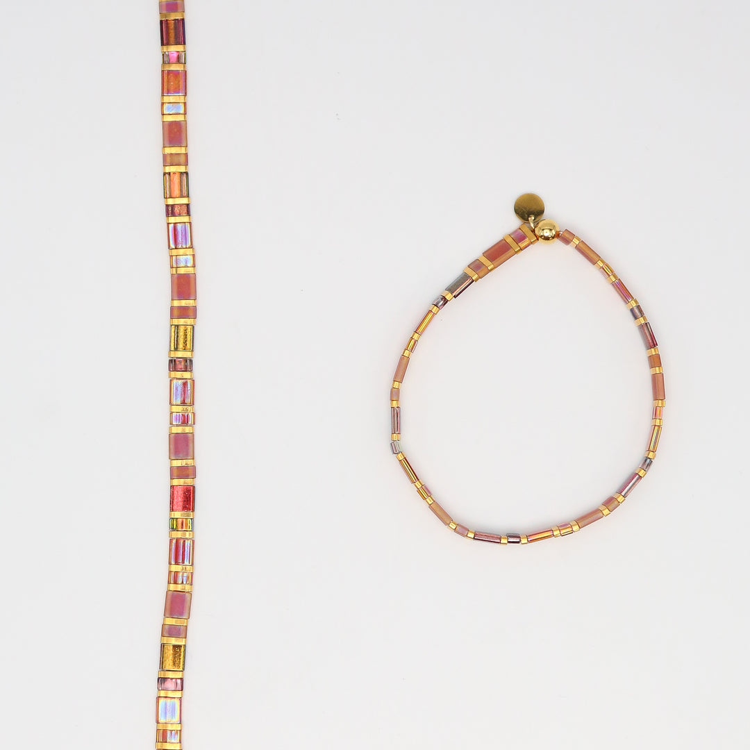 AMBER ROMANCE - Tila Bracelet Making Kit - 3 Bracelets