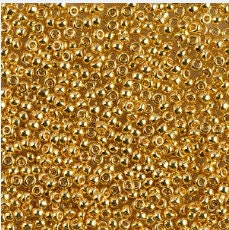 24K Gold Plated Metallic 11/0 Miyuki rocaille || RR11-0191 - Mack & Rex