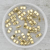 24K Gold Plated Tila Beads - 0191 WHOLE Gold Tila Beads - Mack & Rex