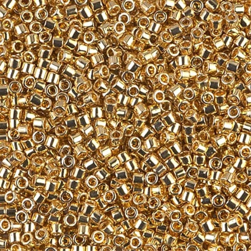 24kt Gold Plated D10-0031 || Delica Seed Beads - Mack & Rex