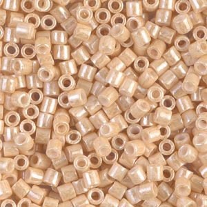 Antique Beige Ceylon 8/0 Delica || DBL-0204 || Miyuki Delica Seed Beads || Mack and Rex || Wholesale glass beads in bulk - Mack & Rex