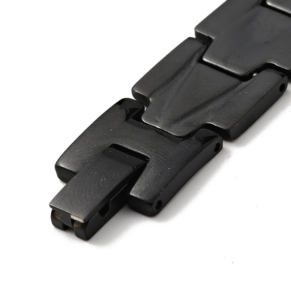 CINDER - Men's Black Bracelet - Mack & Rex