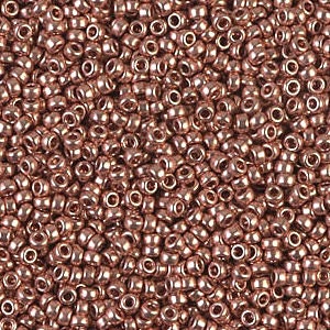 Copper Plated 15/0 seed beads || RR15-0187 - Mack & Rex