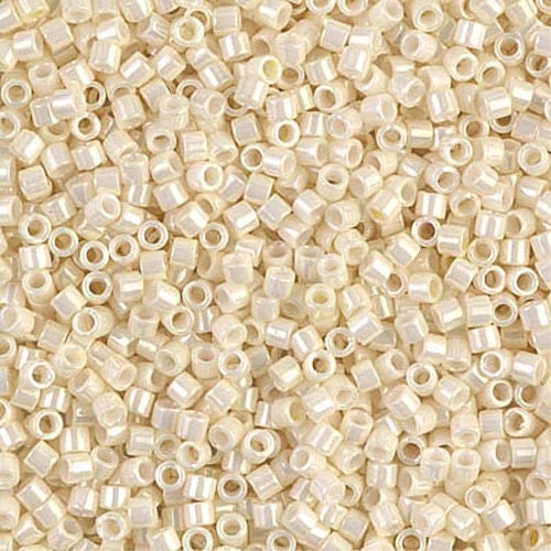 Cream Ceylon D10-0203 || Delica Seed Beads - Mack & Rex