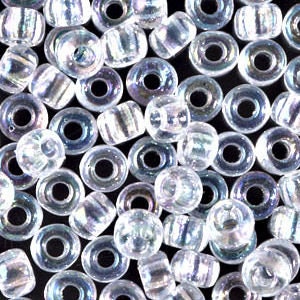 Crystal AB 6/0 seed beads || RR6-0250 - Mack & Rex