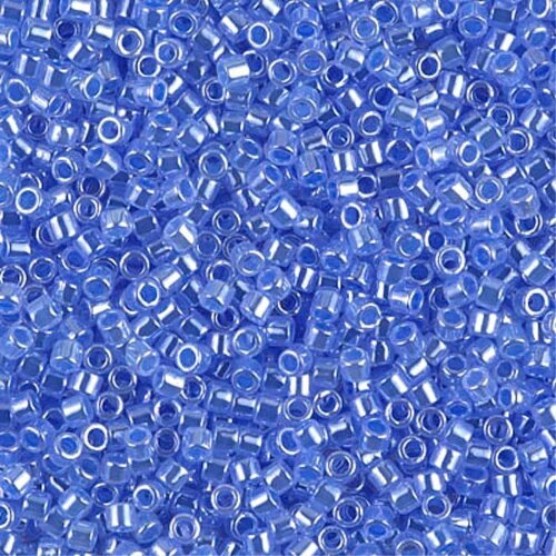 Dark Sky Blue Ceylon 10/0 Delica || DBM-0240 || Delica Seed Beads - Mack & Rex