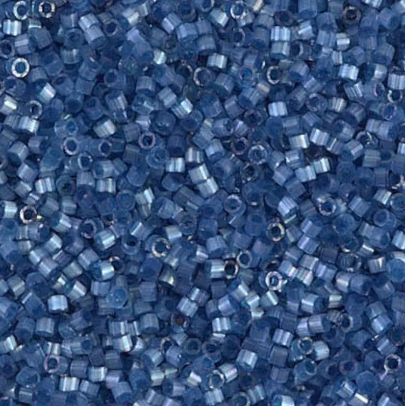Denim Frost Satin 11/0 Delica Seed Beads || DB-1811 | 11/0 delica beads || DB1811 |