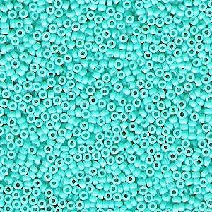 Duracoat Dyed Opaque Catalina 15/0 seed beads || RR15-4472 - Mack & Rex