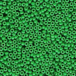 Duracoat Dyed Opaque Fiji Green 11/0 Miyuki rocaille || RR11-4476 - Mack & Rex