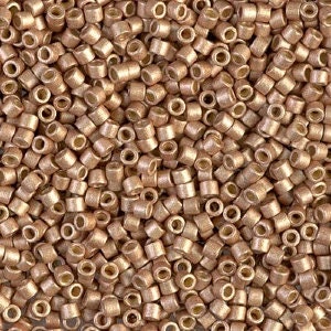 Duracoat Galvanized Matte Champagne D10-1834F || Delica Seed Beads - Mack & Rex