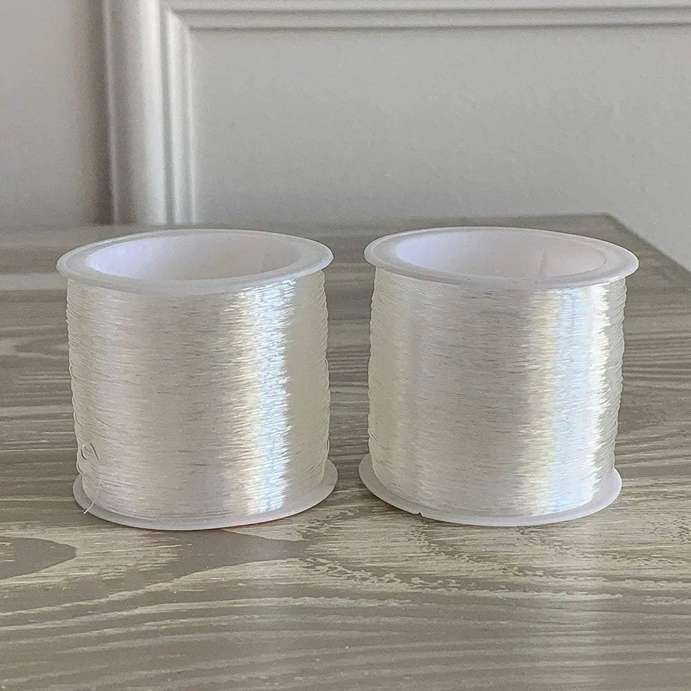 Elastic 0.7mm Crystal Stretch Cord - 100 meters - Mack & Rex