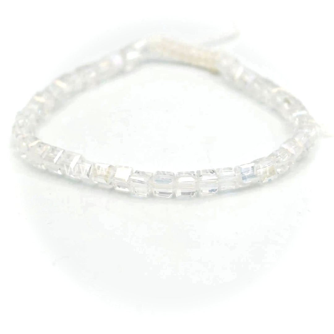 FROSTED SNOW - Cube Accent Bracelet - Mack & Rex