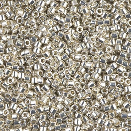Galvanized Silver 10/0 Delica || DBM-0035 || Delica Seed Beads - Mack & Rex