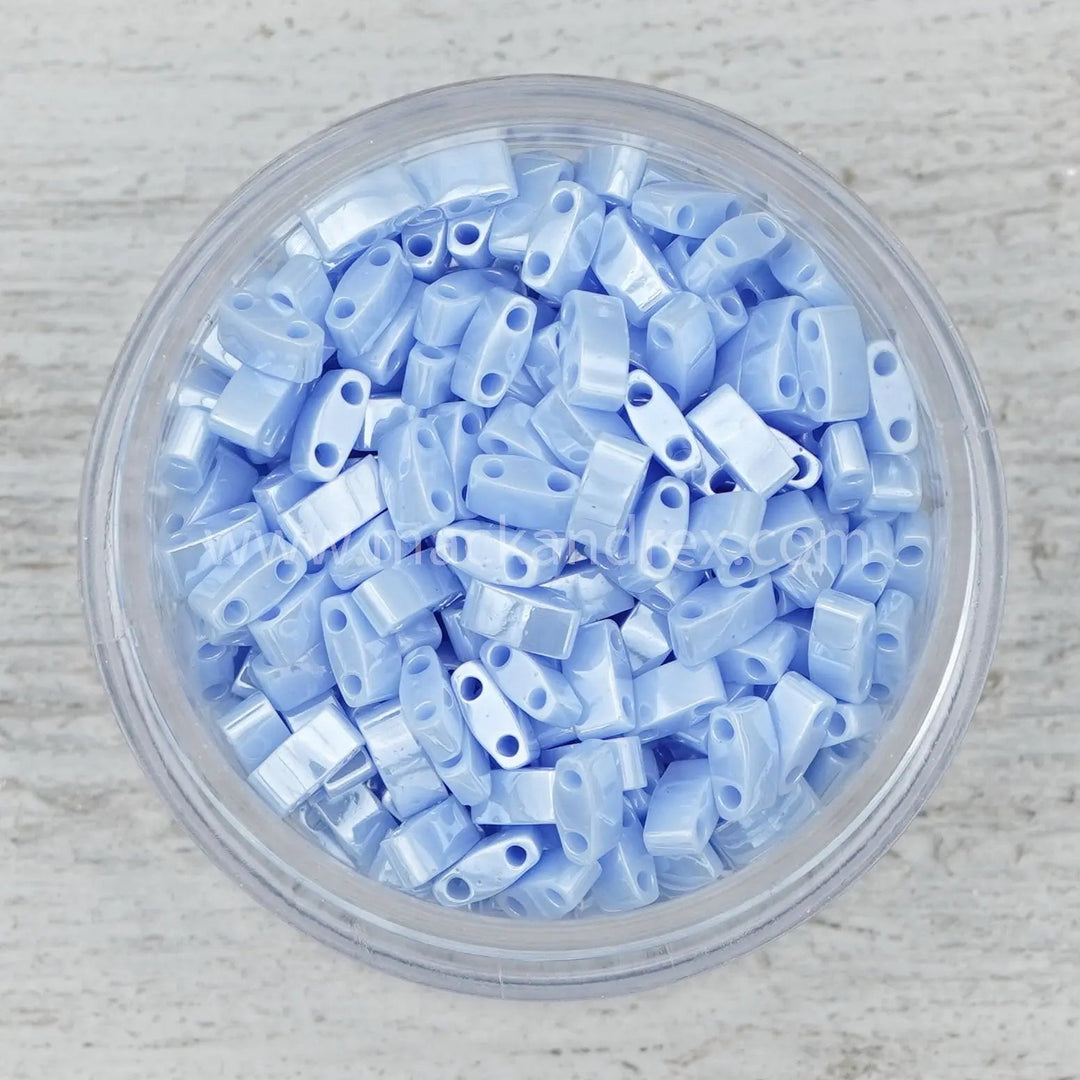 Light Periwinkle Luster Half Tila | HTL0446 - Mack & Rex