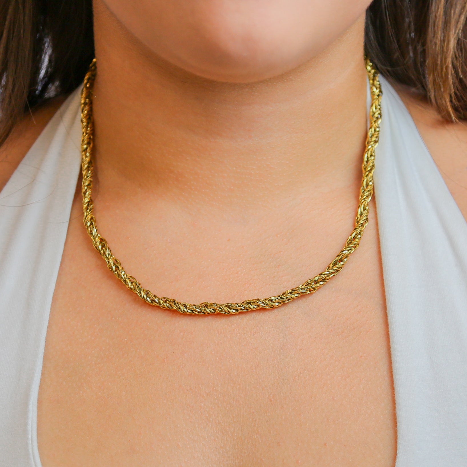Gold Mack Necklace