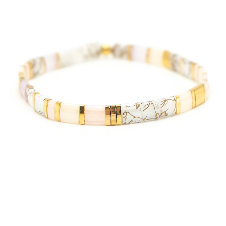 SALT AND ROSE - Tila Bead Bracelets
