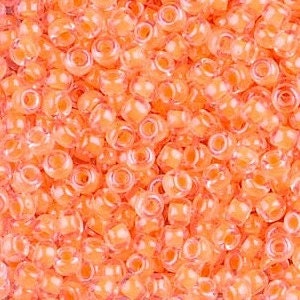 Luminous Creamsicle 8/0 seed beads || RR8-4298 - Mack & Rex