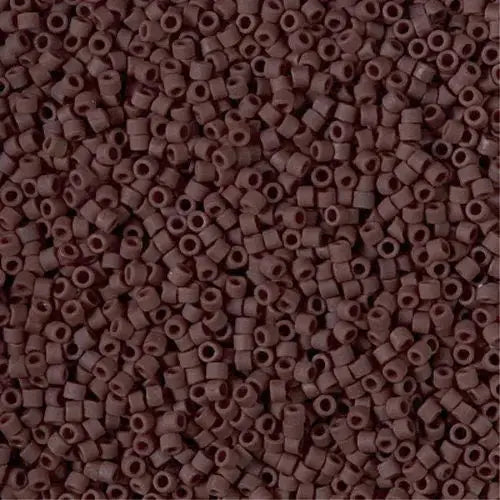 Matte Opaque Espresso 11/0 delica beads || DB1910