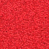 Matte Opaque Vermillion Red - 15/0 delica beads || DBS0757 || Miyuki seed beads 15/0 - Mack & Rex