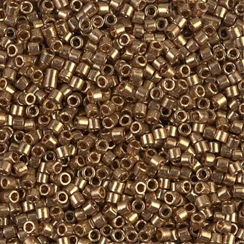 Metallic Light Bronze 10/0 Delica || DBM-0022L || Delica Seed Beads - Mack & Rex