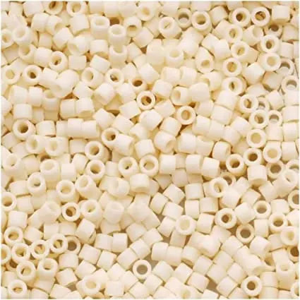Miyuki Delica Eggshell Matte D11-0352 | 11/0 352 | D110352 Seed Beads