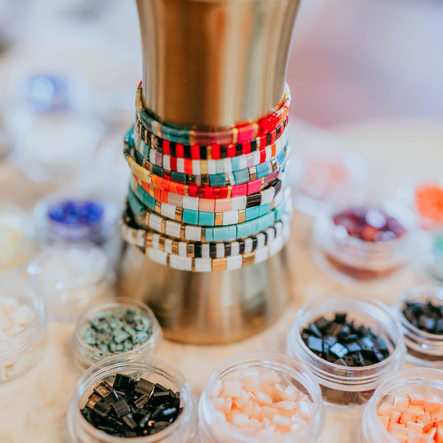 Monthly tila bead subscription