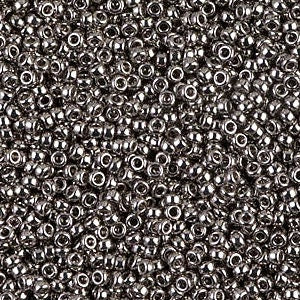 Nickel Plated 15/0 seed beads || RR15-0190 - Mack & Rex