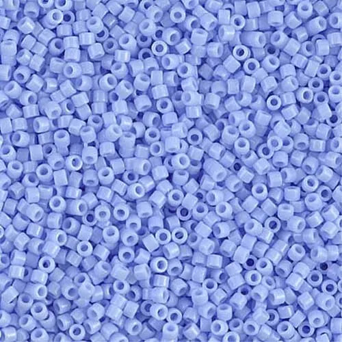 Opaque Agate Blue 11/0 delica beads || DB1137