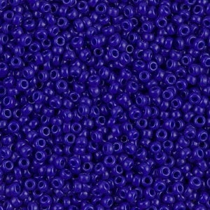 Opaque Cobalt 11/0 Miyuki rocaille || RR11-0414 - Mack & Rex