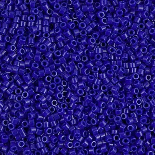 Opaque Cobalt 11/0 delica beads || DB0726