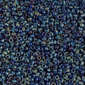 Opaque Cobalt Picasso 11/0 Miyuki rocaille || RR11-4518 - Mack & Rex