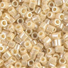 Opaque Dark Cream Luster 8/0 Delica || DBL-1560 || Miyuki Delica Seed Beads || Mack and Rex || Wholesale glass beads in bulk - Mack & Rex