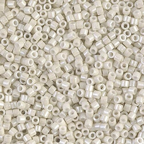 Opaque Limestone Luster 10/0 Delica || DBM-0211 || Delica Seed Beads - Mack & Rex