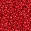 Opaque Red 8/0 seed beads || RR8-0408 - Mack & Rex