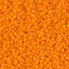 Opaque Tangerine 15/0 seed beads || RR15-0405 - Mack & Rex