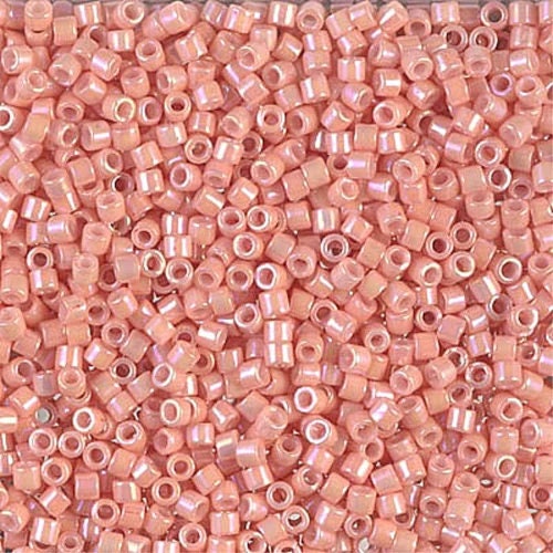 Opaque Tea Rose Luster 10/0 Delica || DBM-0207 || Delica Seed Beads - Mack & Rex