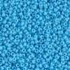 Opaque Turquoise Blue 15/0 seed beads || RR15-0413 - Mack & Rex