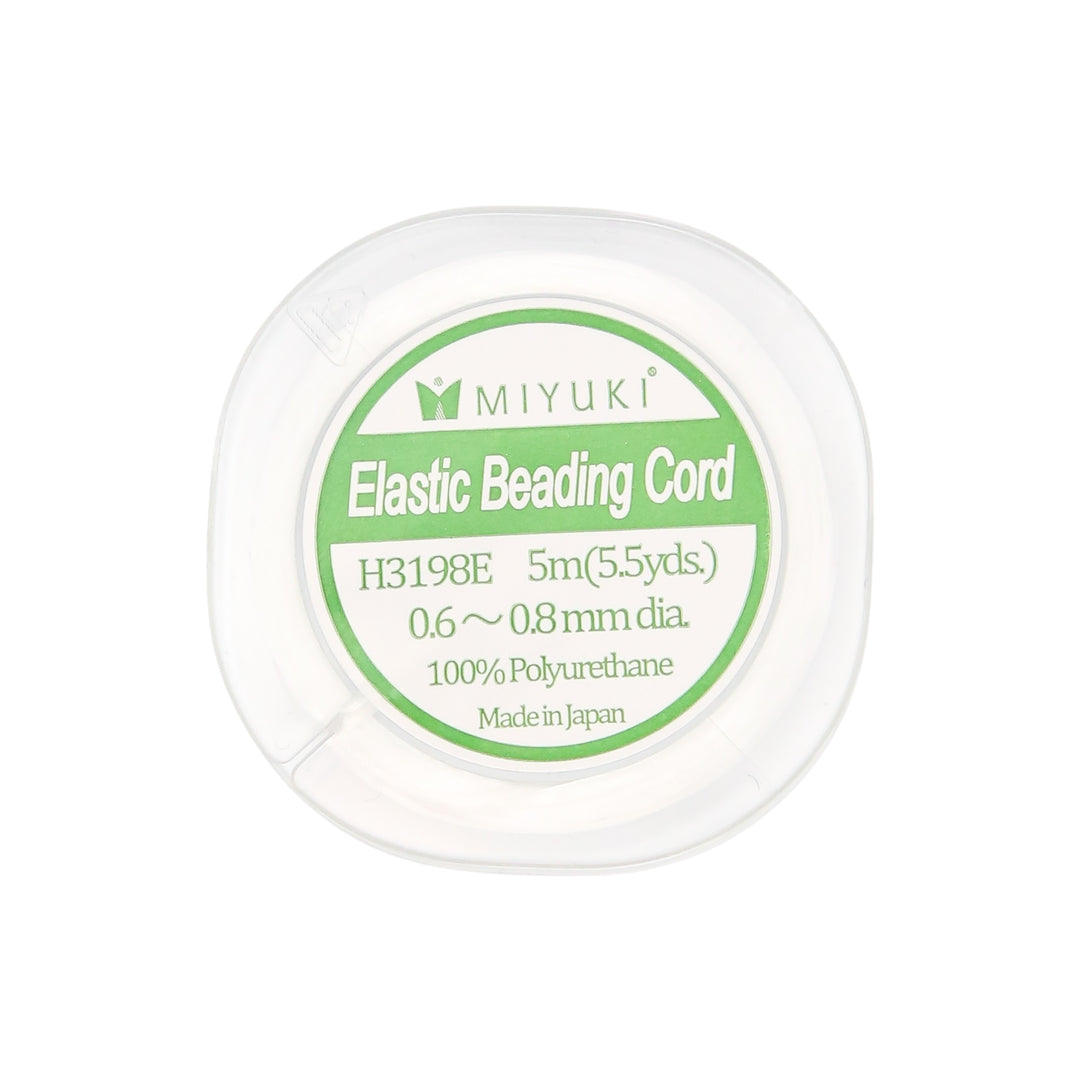 Miyuki Elastic Beading Cord .6-.8mm Elastic - 5 Meters