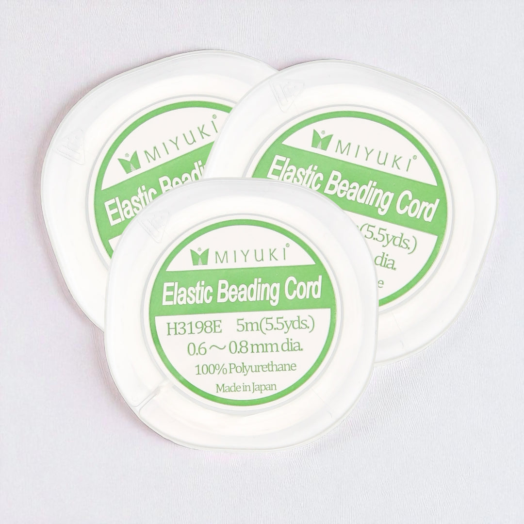 Miyuki Elastic Beading Cord .6-.8mm Elastic - 5 Meters