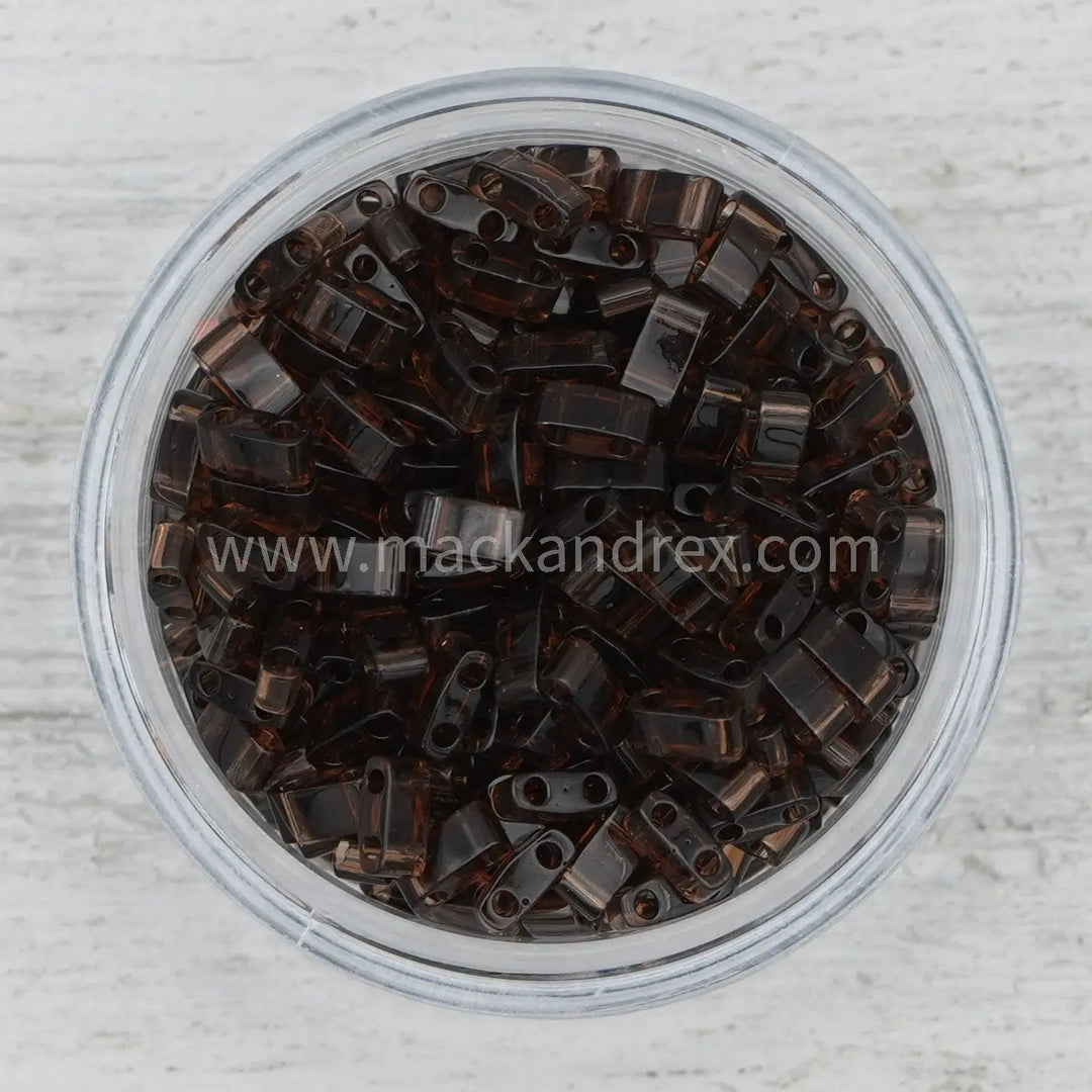 Root Beer Transparent Half Tila | HTL0135 - Mack & Rex