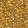 Silverlined Gold 8/0 seed beads || RR8-0003 - Mack & Rex