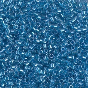 Sparkling Blue Lined Crystal 10/0 Delica || DBM-0905 || Delica Seed Beads - Mack & Rex