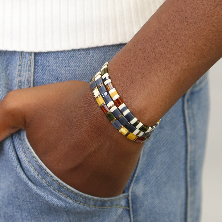 SWEATER WEATHER - Tila Bead Bracelets Stack