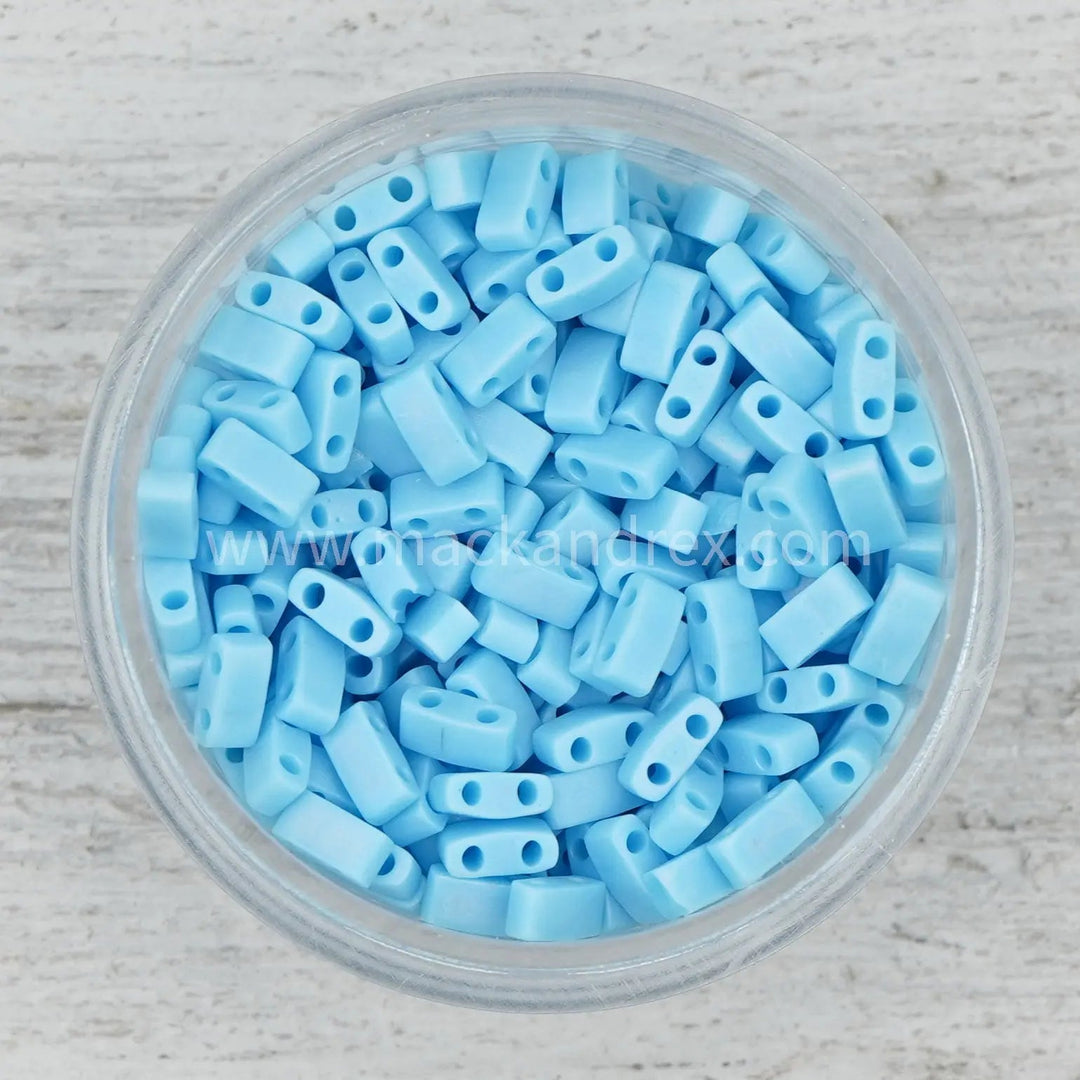 Turquoise Matte Half Tila | HTL0413FR - Mack & Rex